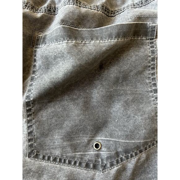 Mens Kahuna Shorts XL.cotton On.Gray-Slate Stone/Drawstring Black Faded Swim Gym - Picture 6 of 10